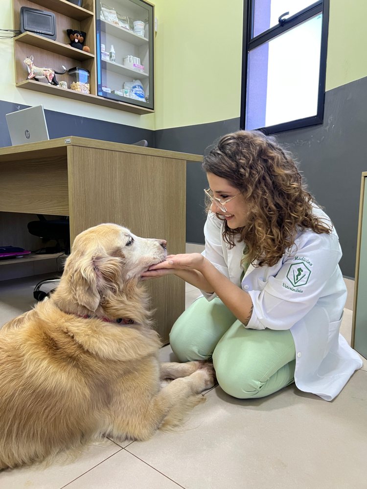 Atendimento veterinário na Casa da Flor
